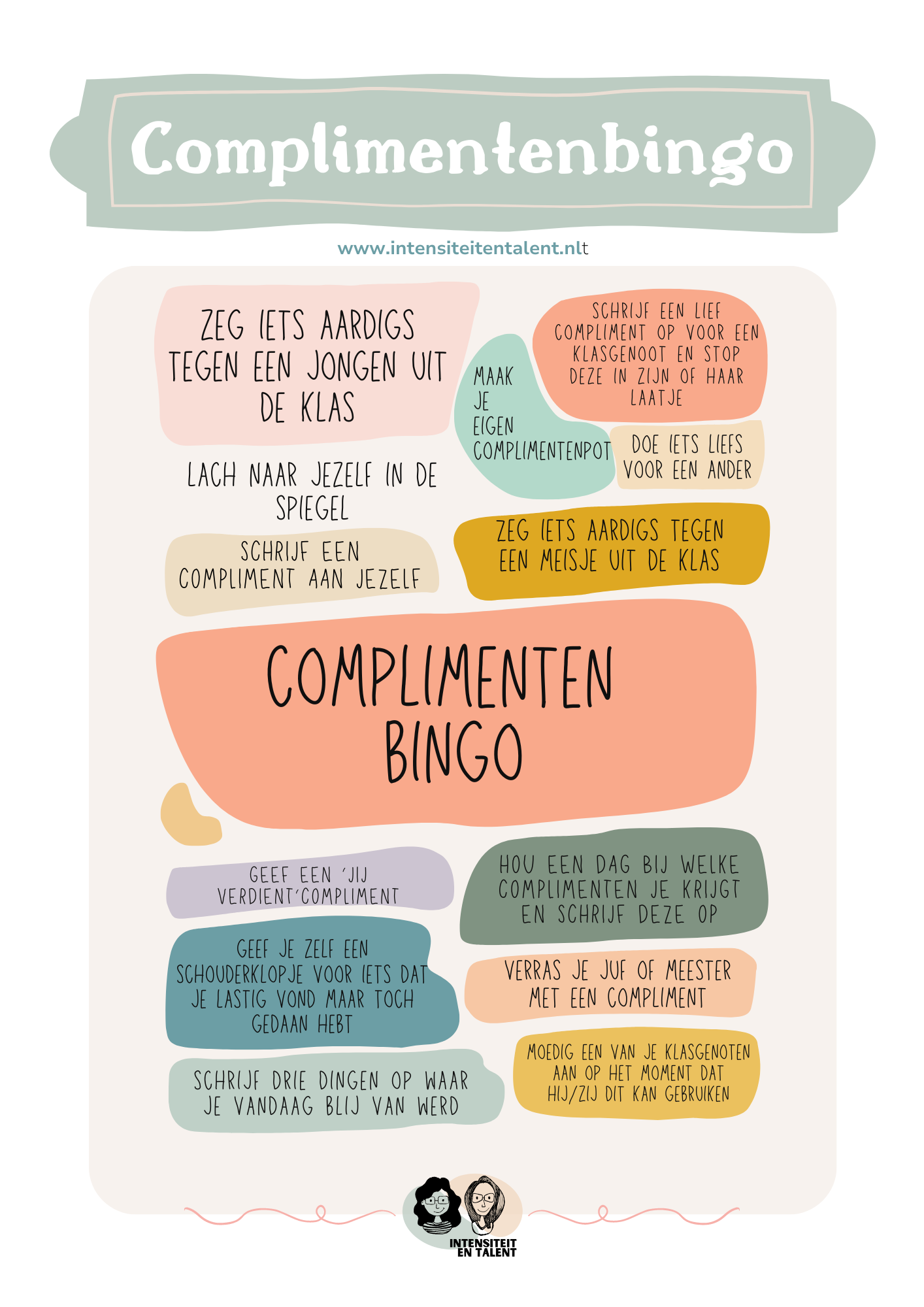 Complimentenbingo